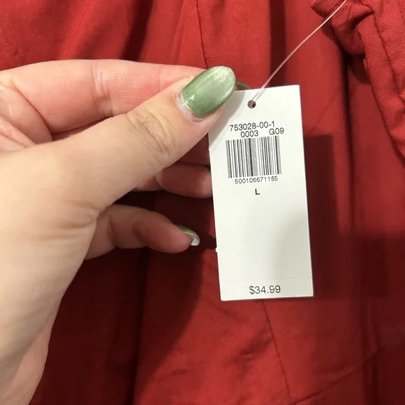 Old Navy Rust Red Mini Dress - Picture 3 of 4